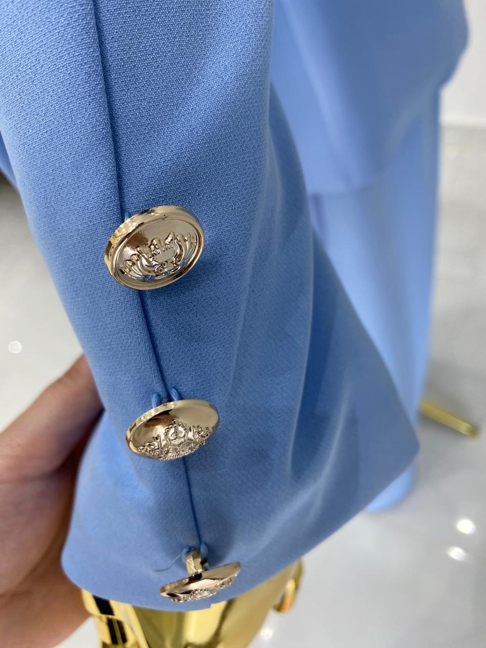 Suit With Sleeve Detail
