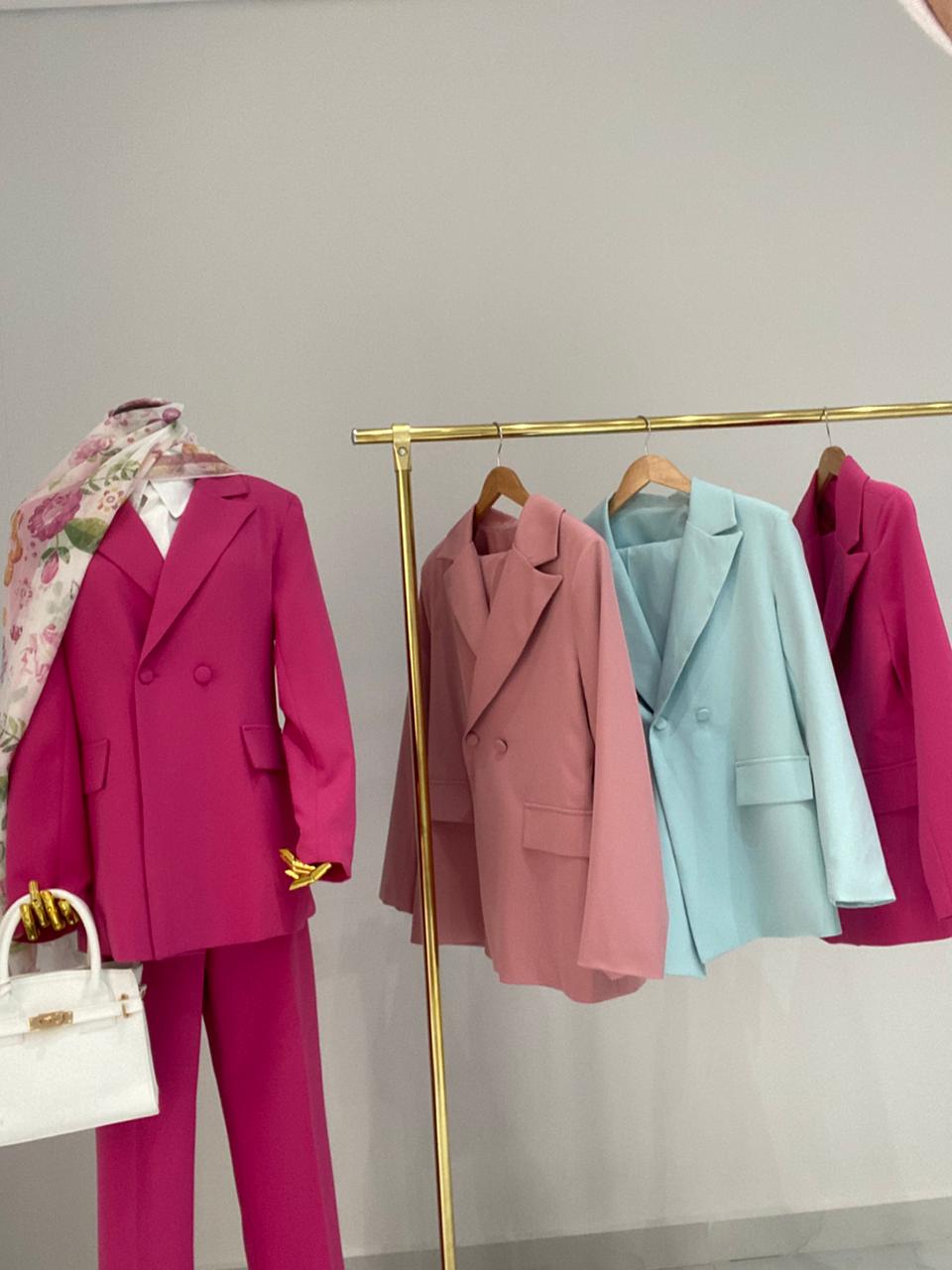 Buttoned Suit