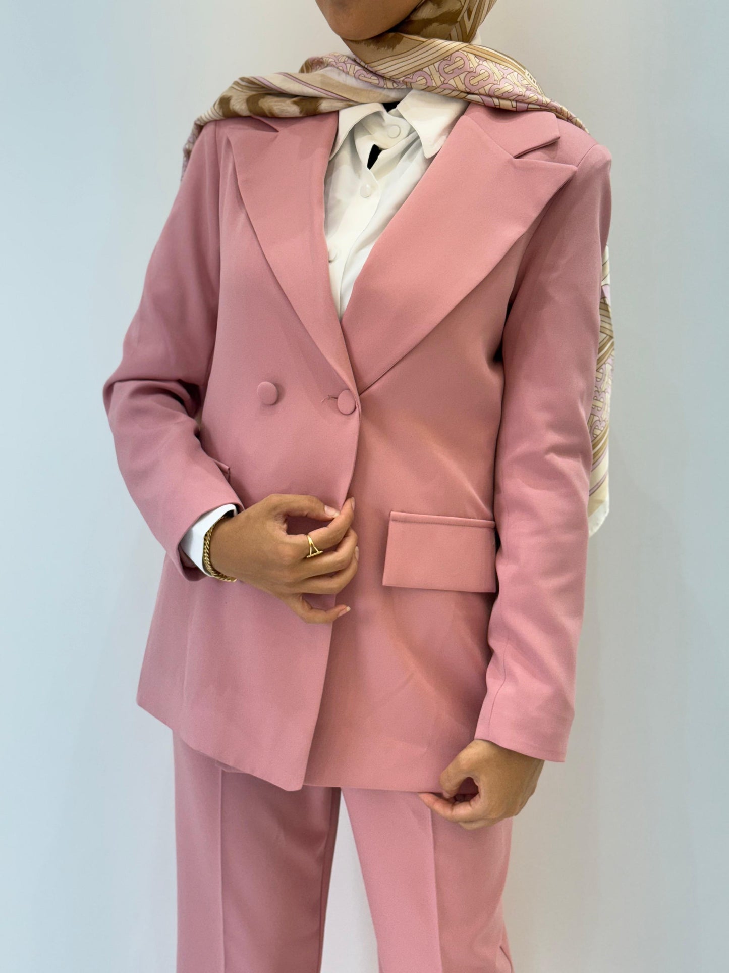 Buttoned Suit