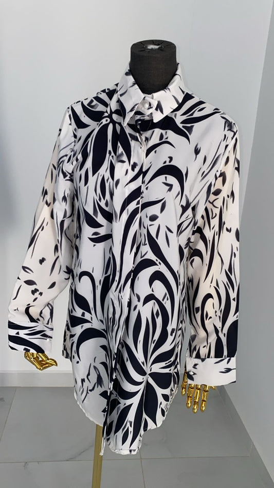 Patterned Basic Chemise
