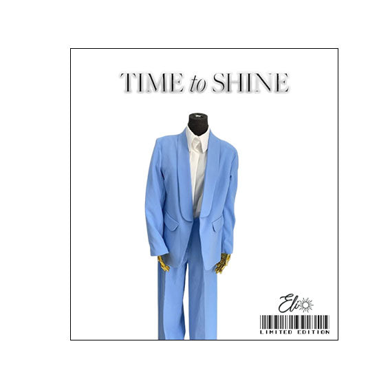 Suit With Sleeve Detail